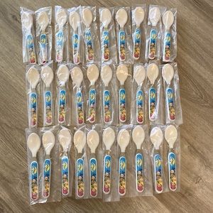 15 Vintage 90s Teletubbies Baby Spoons